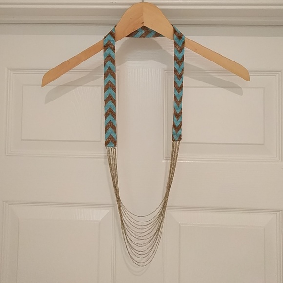 Chevron Necklace - Picture 2 of 4
